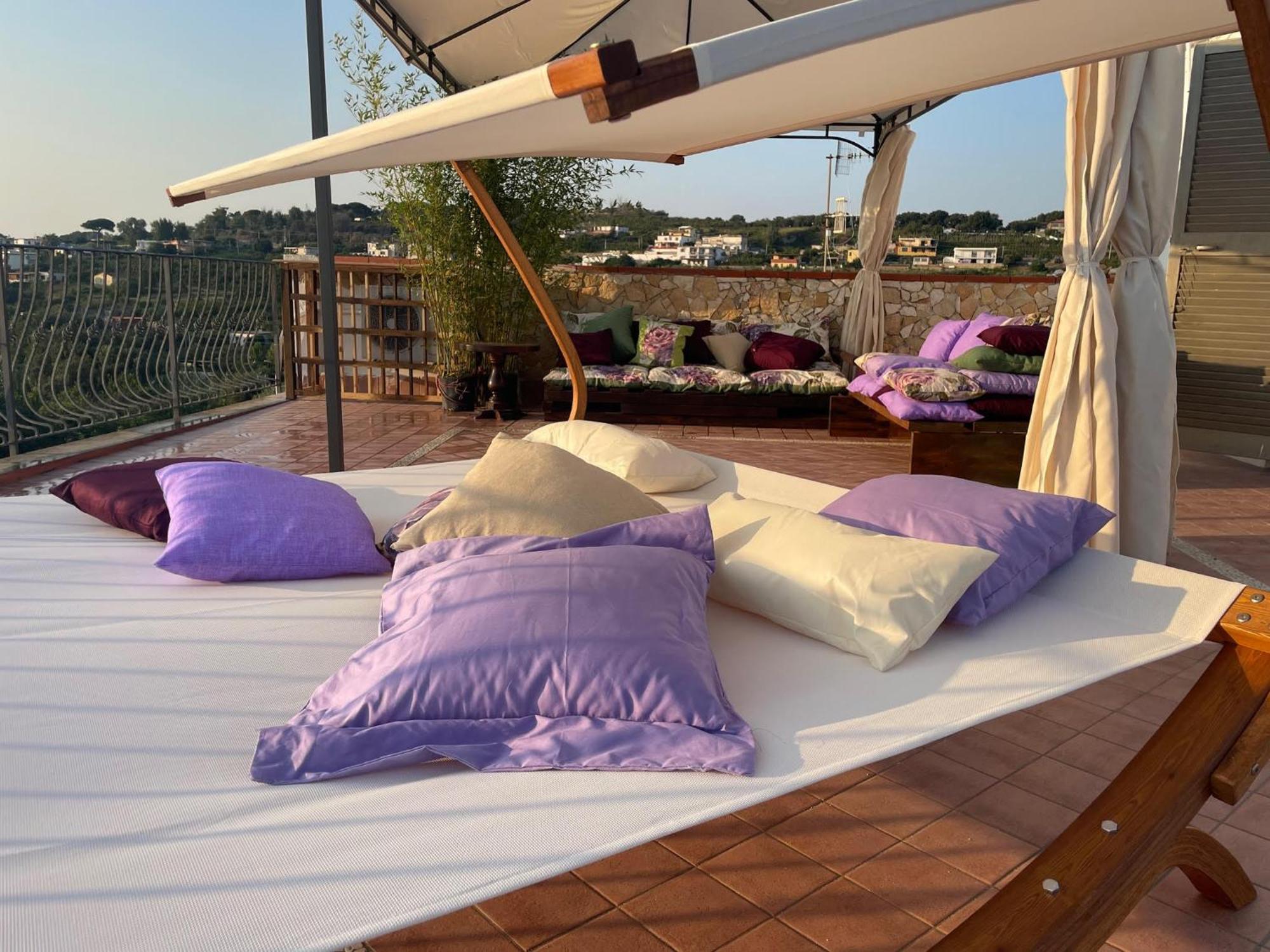 Domus Parva - Villa Con Bio-Piscina, Spa Privata E Appartamenti Panoramici Баколи Экстерьер фото